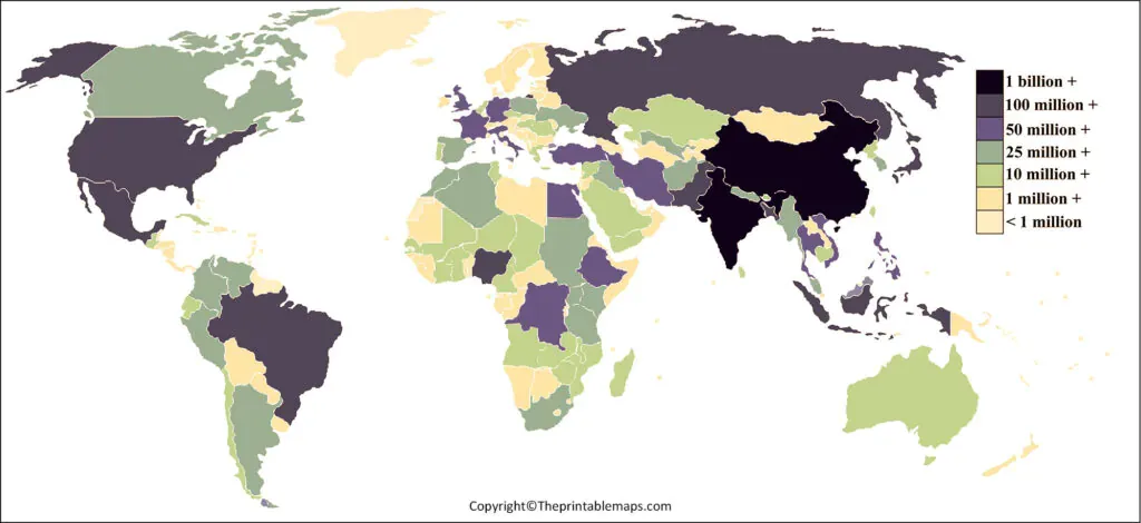 World Population Map