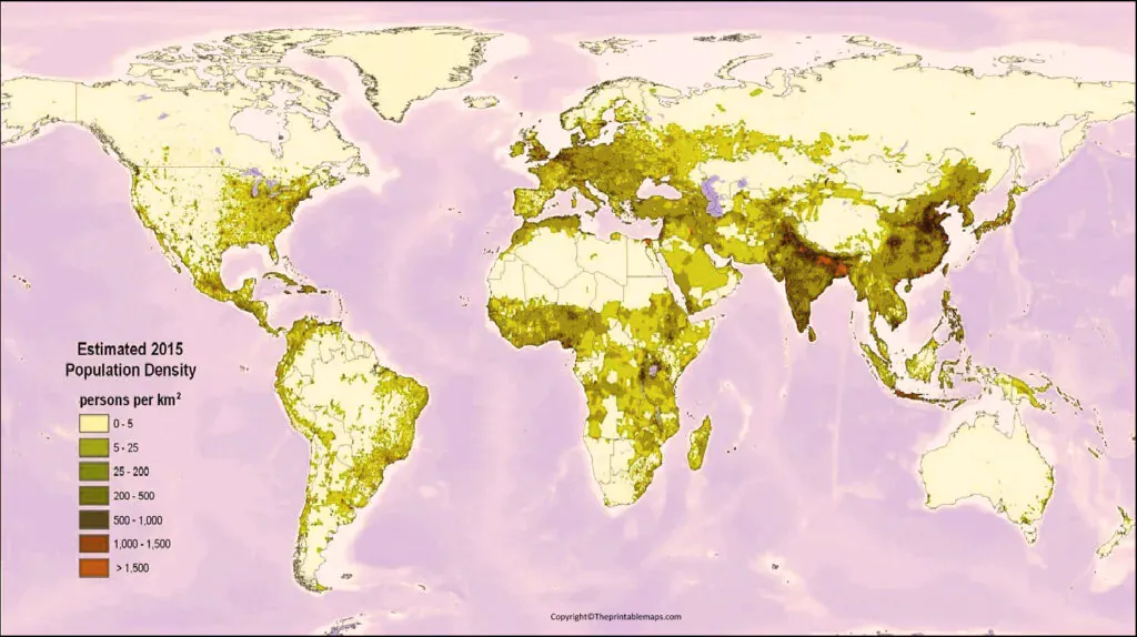World Population Map
