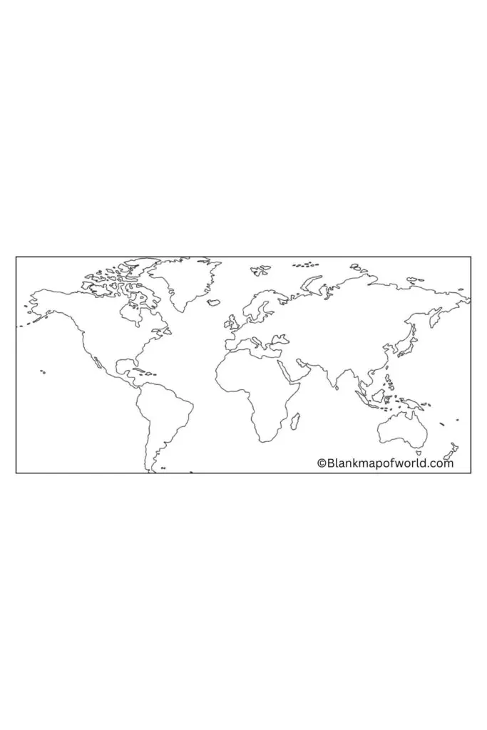 Blank World Map