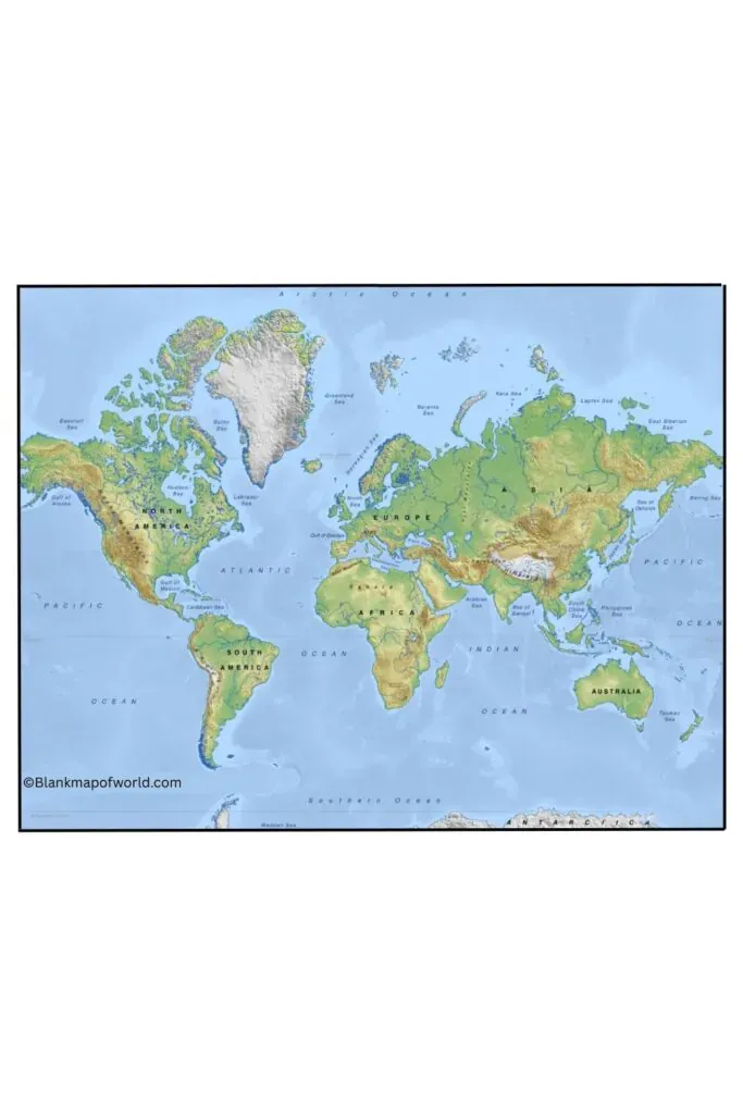 World Physical Map