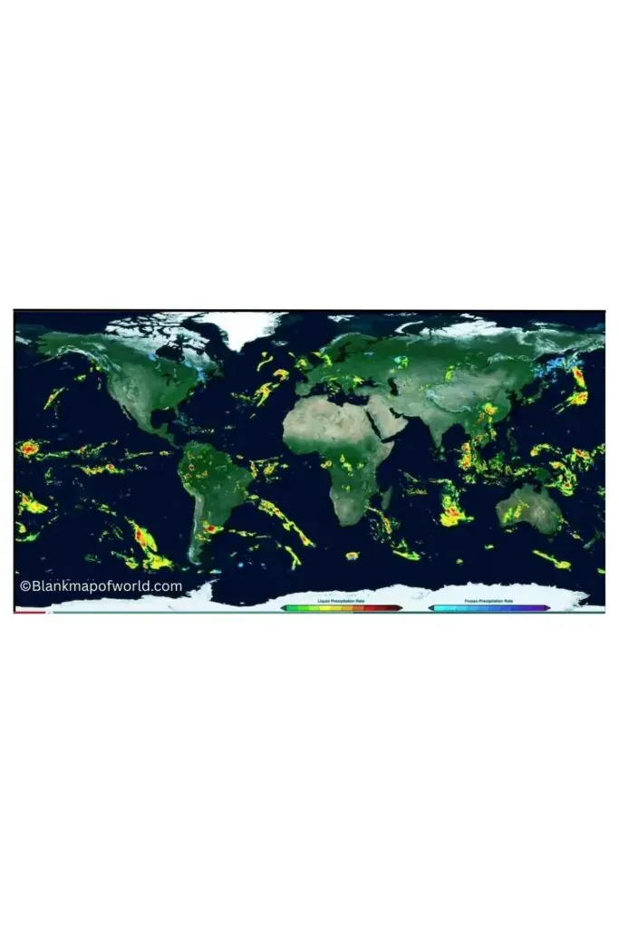 World Satellite Map