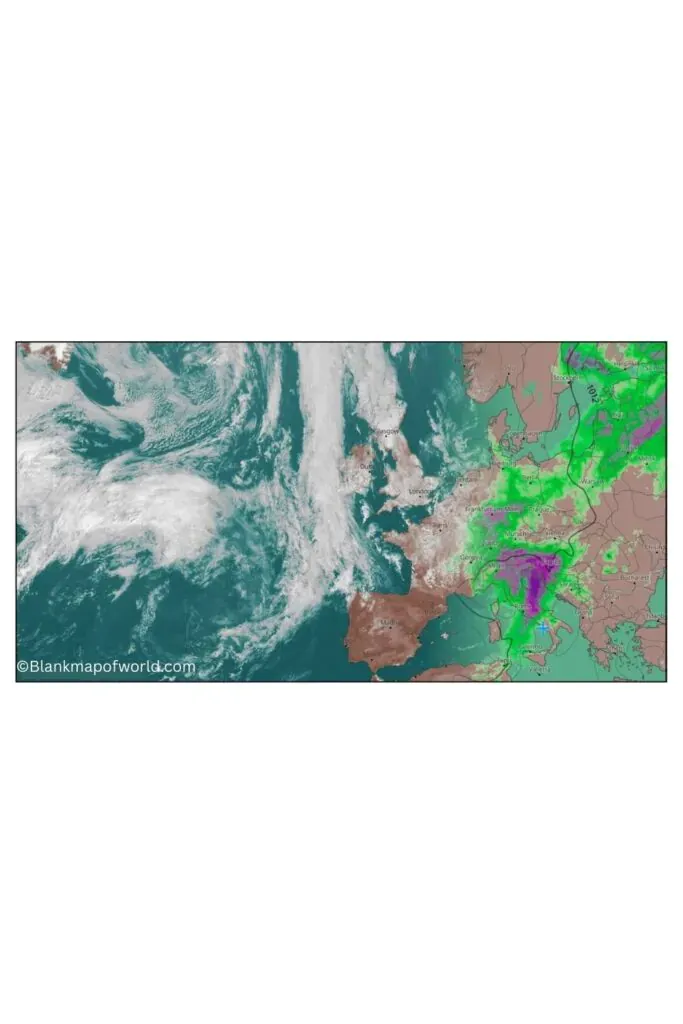 World Satellite Map