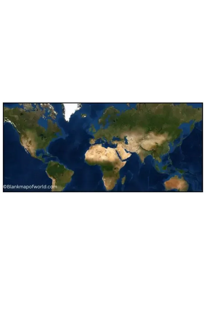 World Satellite Map