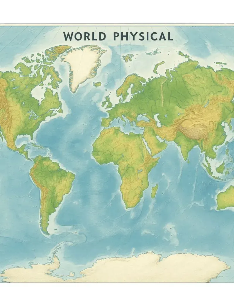 World Physical Map